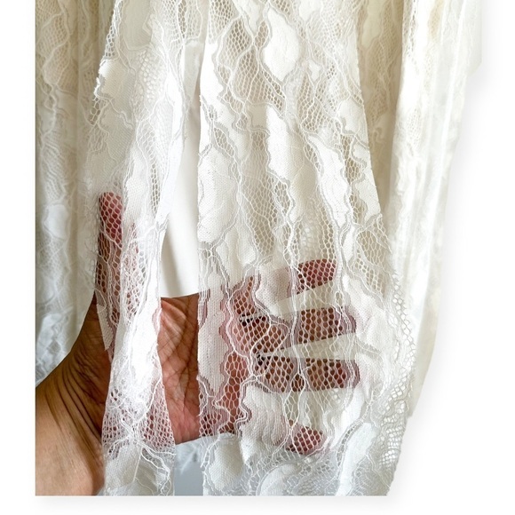 Divine Heritage Split Lace Midi Skirt, White, Size Small, Never worn - Picture 9 of 10